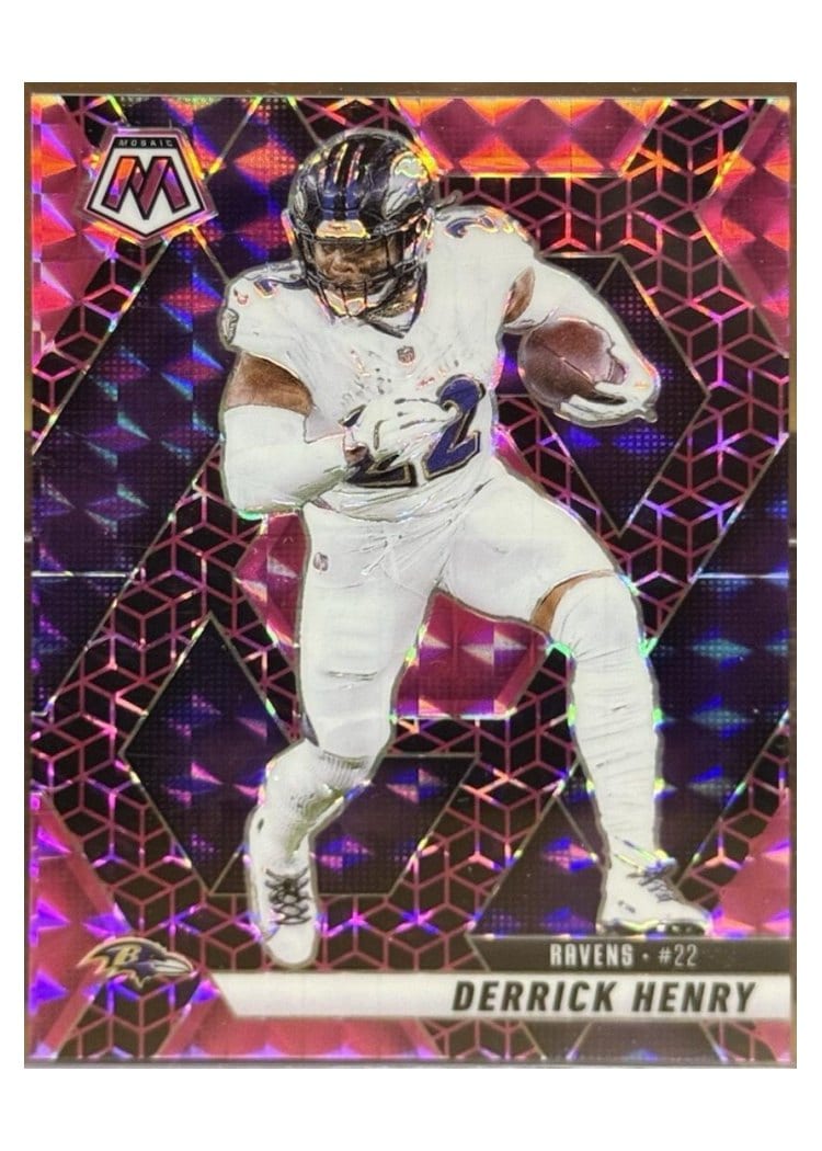 2025 Panini Mosaic Base Set Derrick Henry #67 card