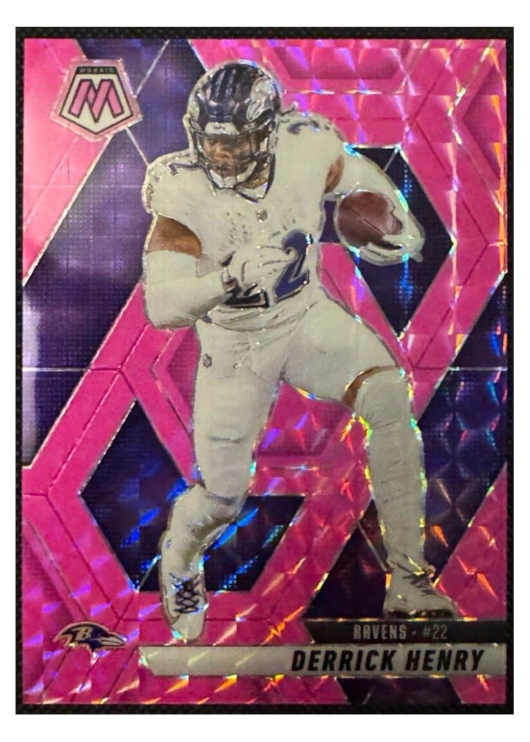 2025 Panini Mosaic Base Set Derrick Henry #67 card