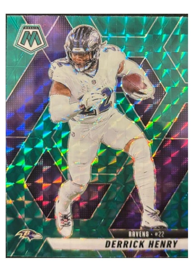 2025 Panini Mosaic Base Set Derrick Henry #67 card
