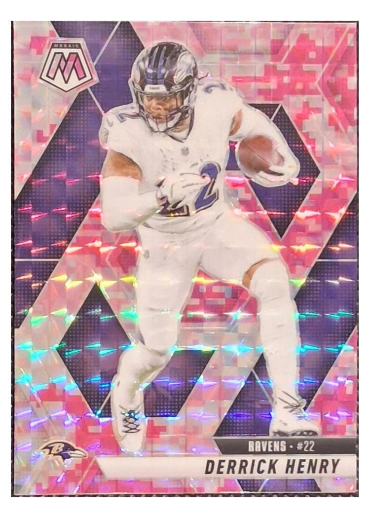 2025 Panini Mosaic Base Set Derrick Henry #67 card