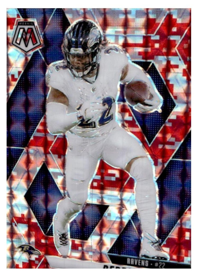 2025 Panini Mosaic Base Set Derrick Henry #67 card