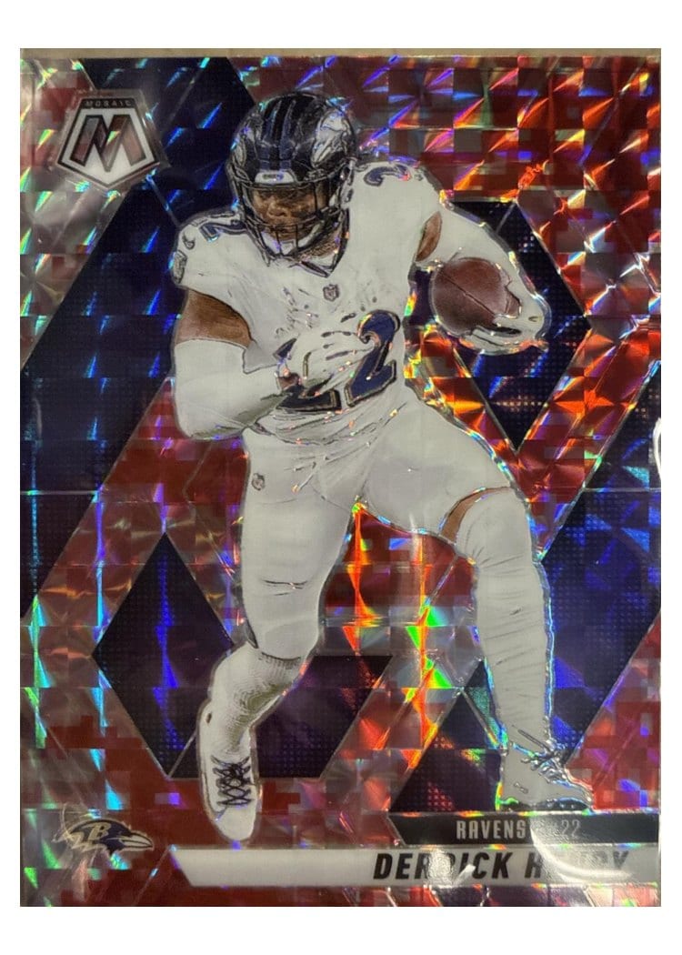2025 Panini Mosaic Base Set Derrick Henry Red #67 card