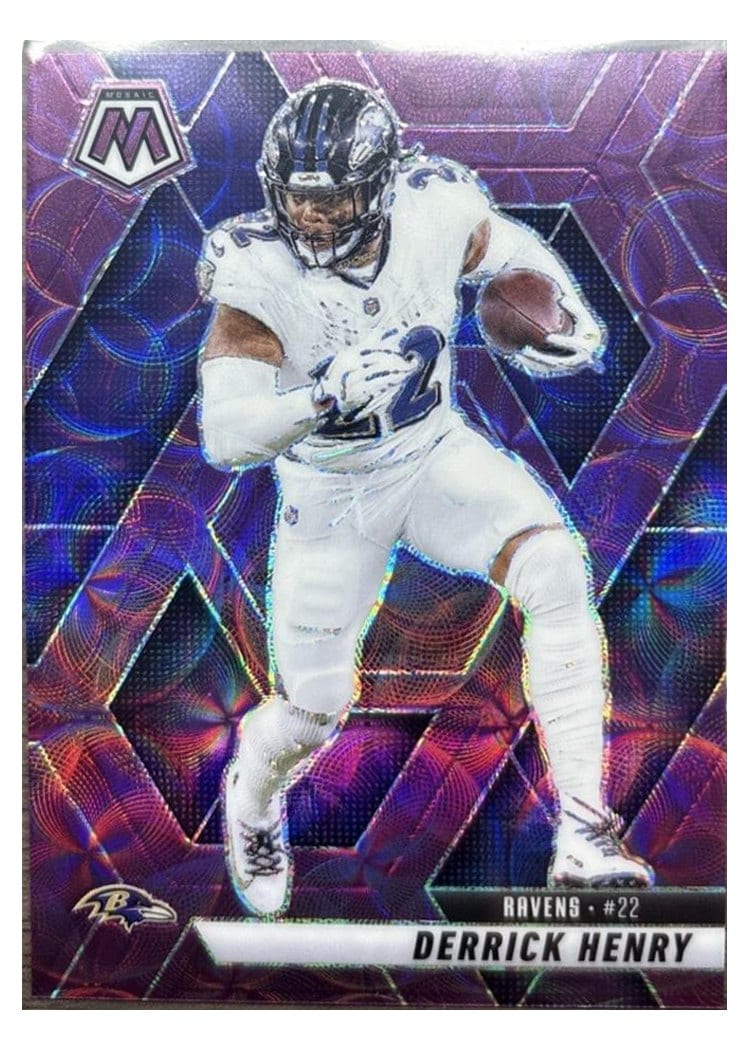 2025 Panini Mosaic Base Set Derrick Henry #67 card