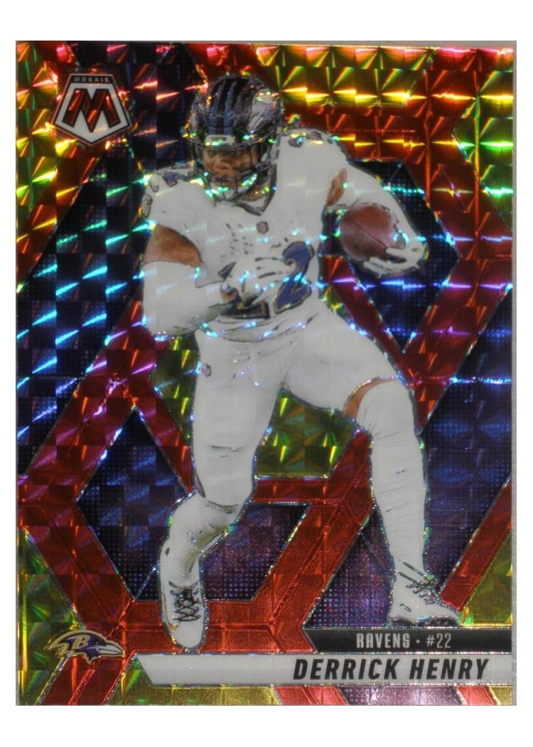 2025 Panini Mosaic Base Set Derrick Henry #67 card