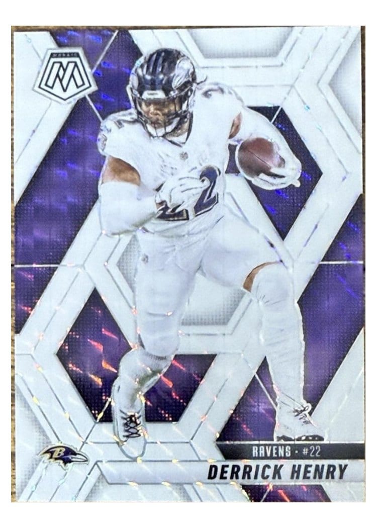 2025 Panini Mosaic Base Set Derrick Henry #67 card