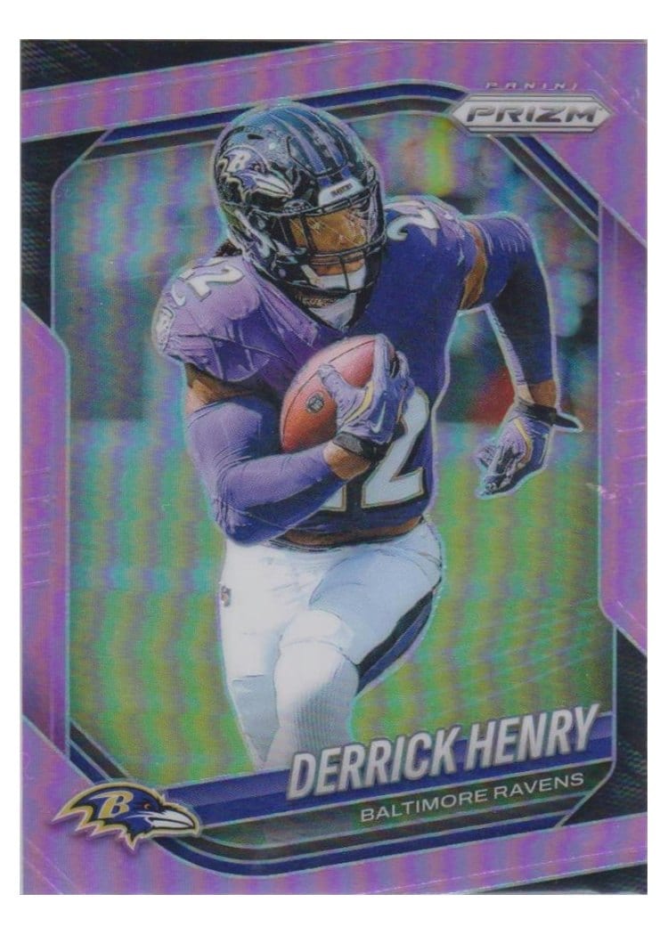 2025 Panini Prizm Base Set Derrick Henry Pink #168 card