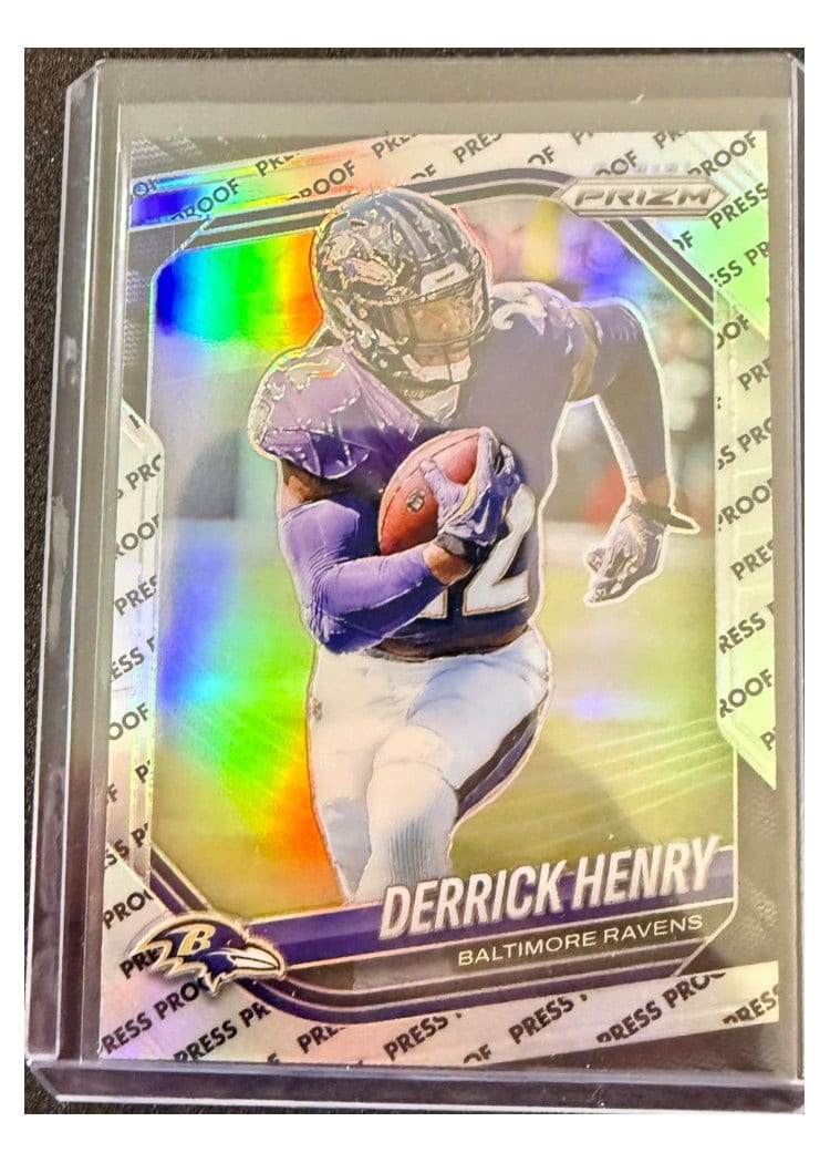 2025 Panini Prizm Base Set Derrick Henry #168 card