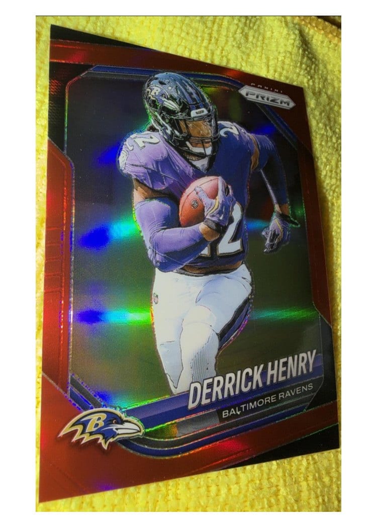 2025 Panini Prizm Base Set Derrick Henry #168 card
