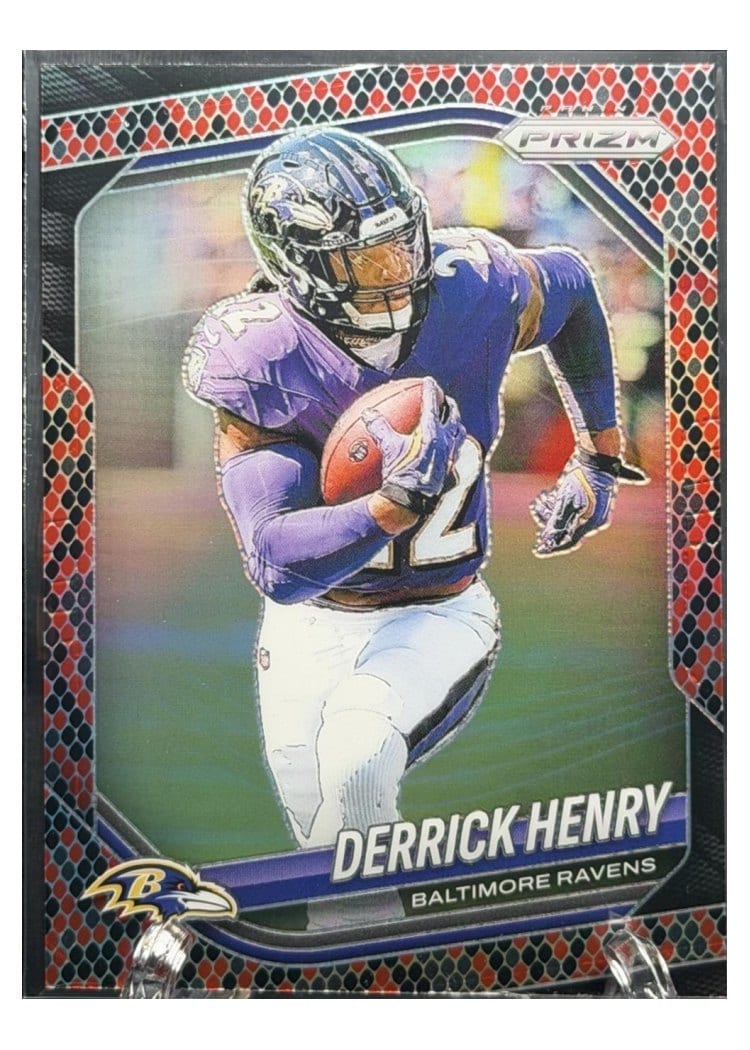 2025 Panini Prizm Base Set Derrick Henry #168 card