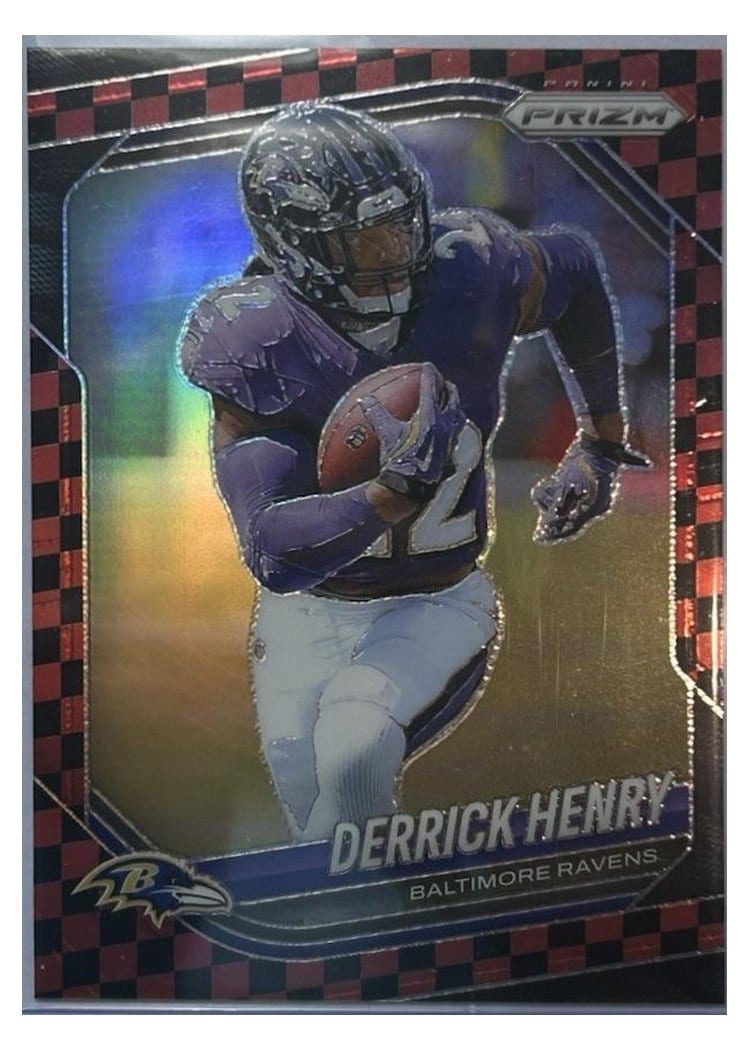 2025 Panini Prizm Base Set Derrick Henry #168 card