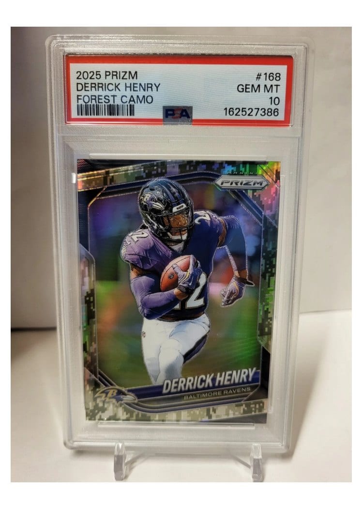 2025 Panini Prizm Base Set Derrick Henry #168 card