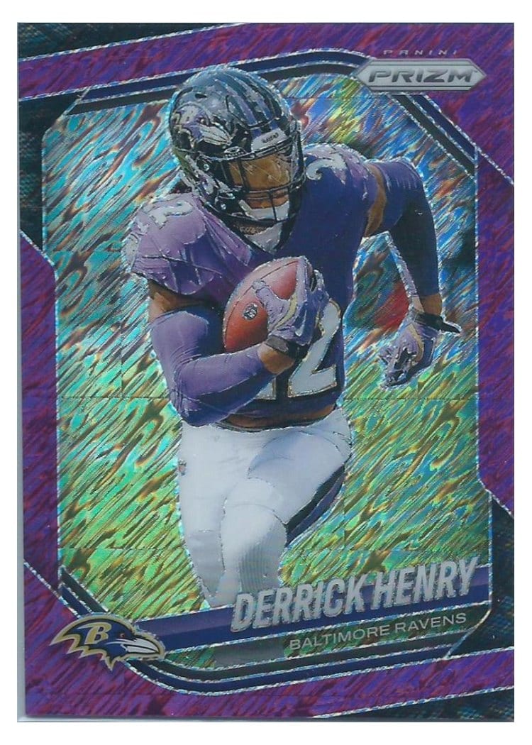 2025 Panini Prizm Base Set Derrick Henry #168 card