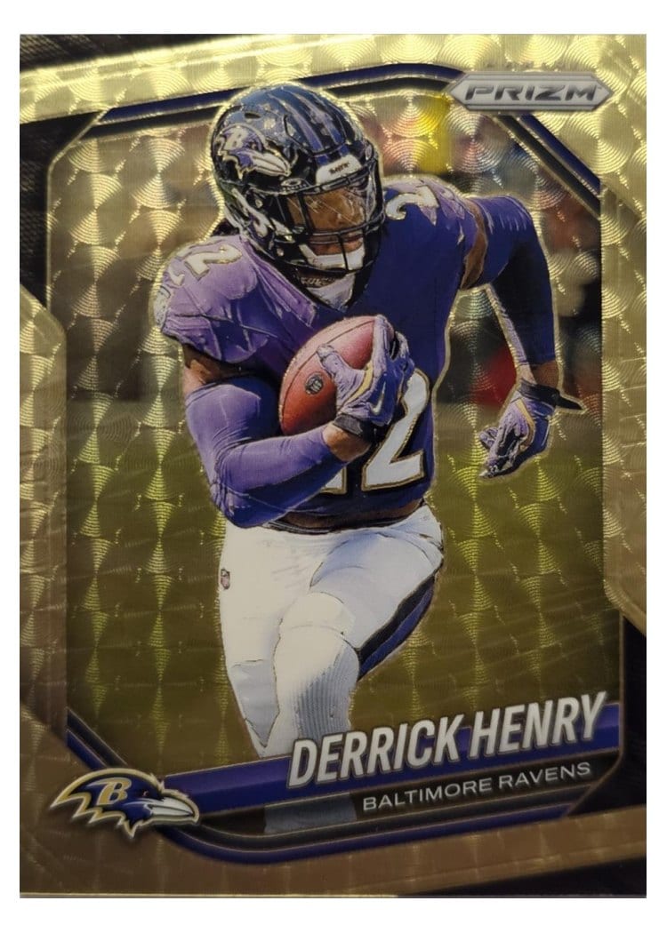 2025 Panini Prizm Base Set Derrick Henry #168 card