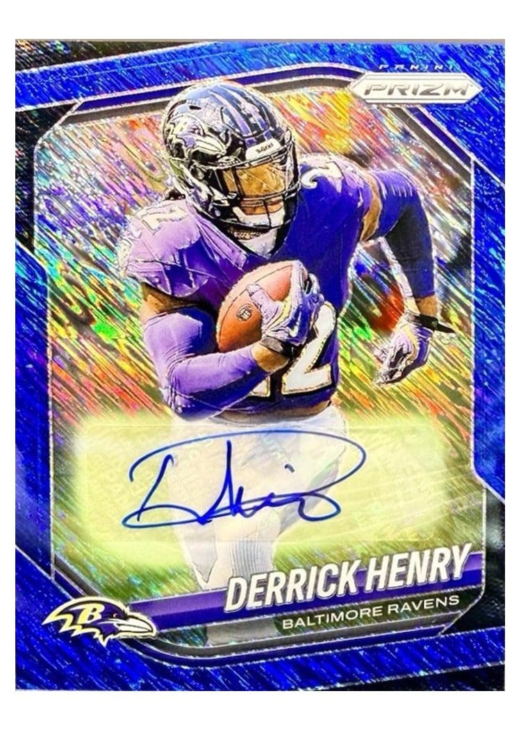 2025 Panini Prizm Base Set Derrick Henry #168 card