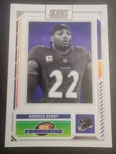 2025 Score The Franchise Derrick Henry #3 card