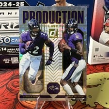 2025 Panini Donruss Production Line Derrick Henry / Lamar Jackson #20