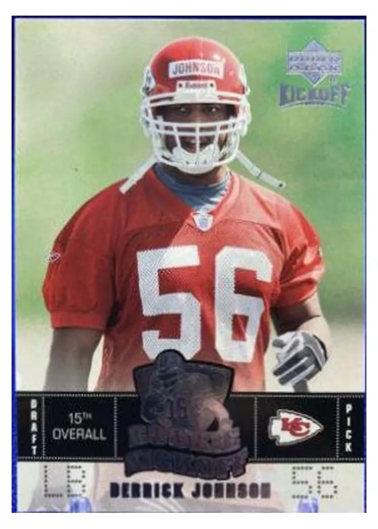 2005 Upper Deck Kickoff Derrick Johnson #120 card