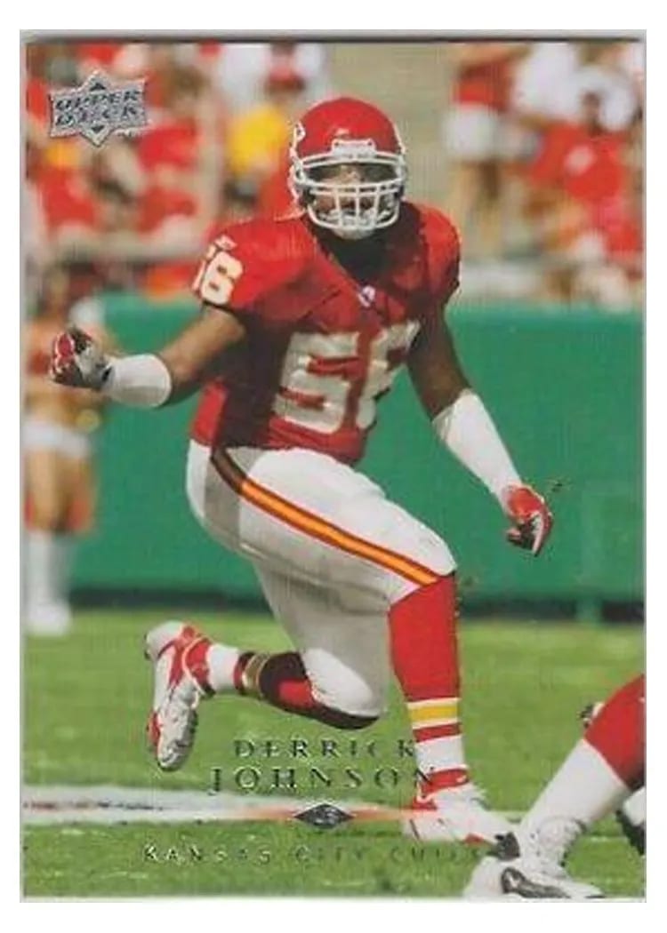 2008 Upper Deck Derrick Johnson #93 card
