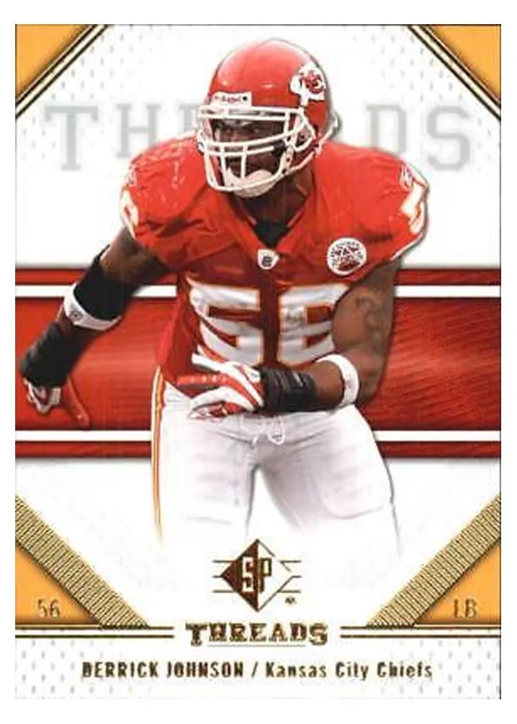 2009 SP Threads Derrick Johnson #29 card