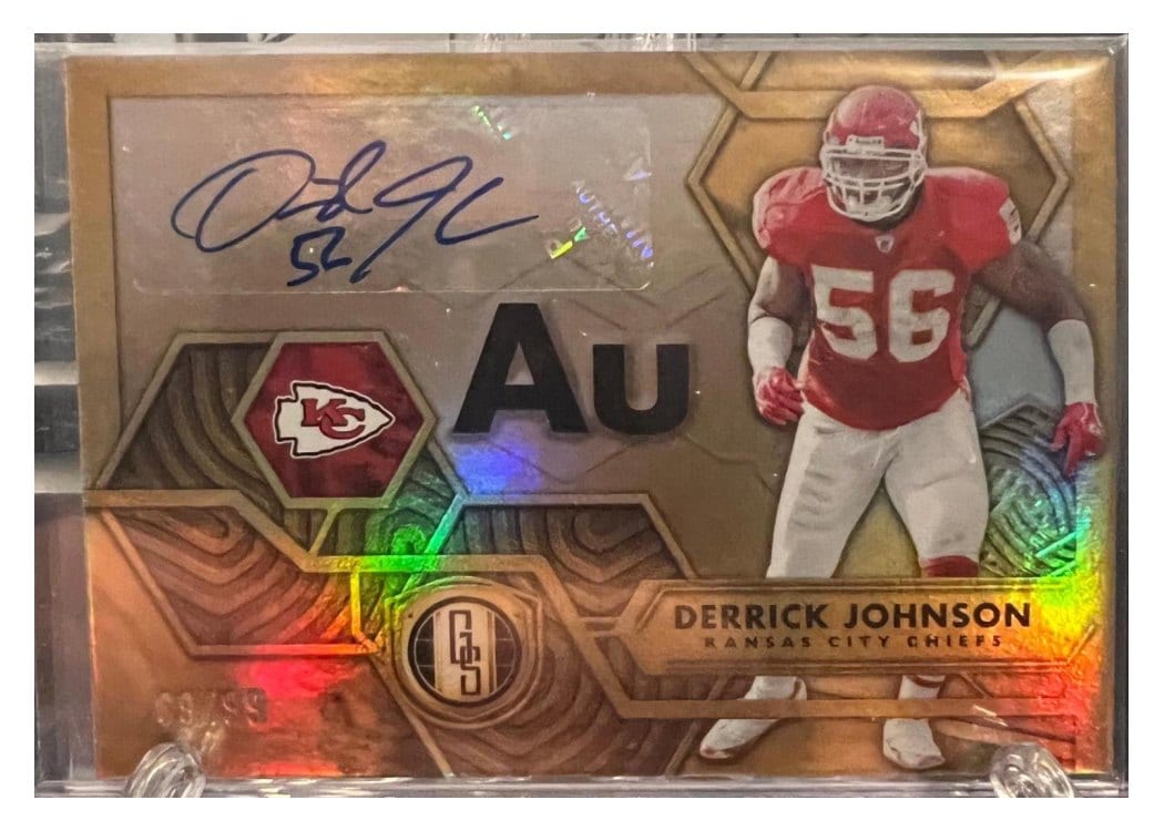 2022 Panini Gold Standard Au Derrick Johnson #AU-DJO card