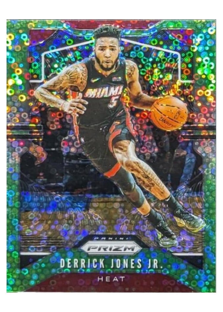 2019-20 Panini Prizm Base Set Derrick Jones Jr. #150 card