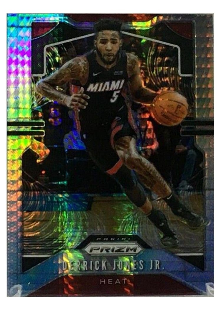 2019-20 Panini Prizm Base Set Derrick Jones Jr. #150 card