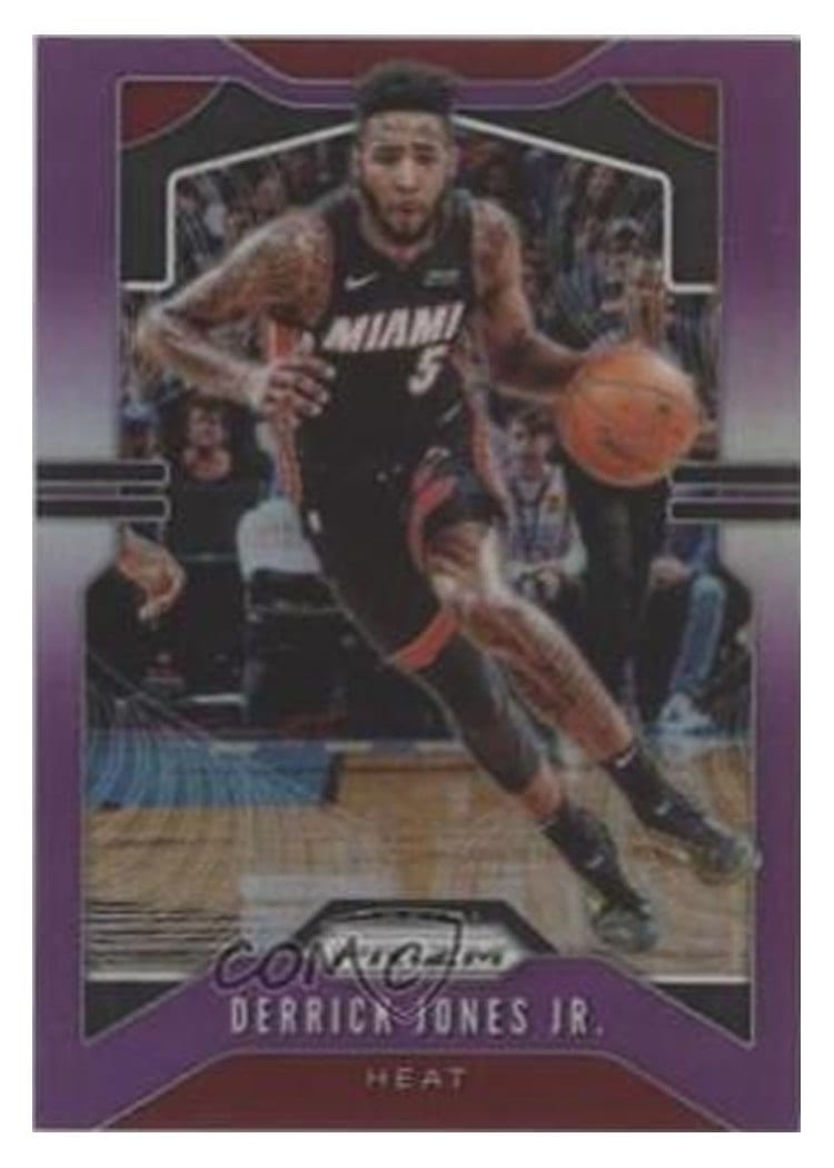2019-20 Panini Prizm Base Set Derrick Jones Jr. #150 card