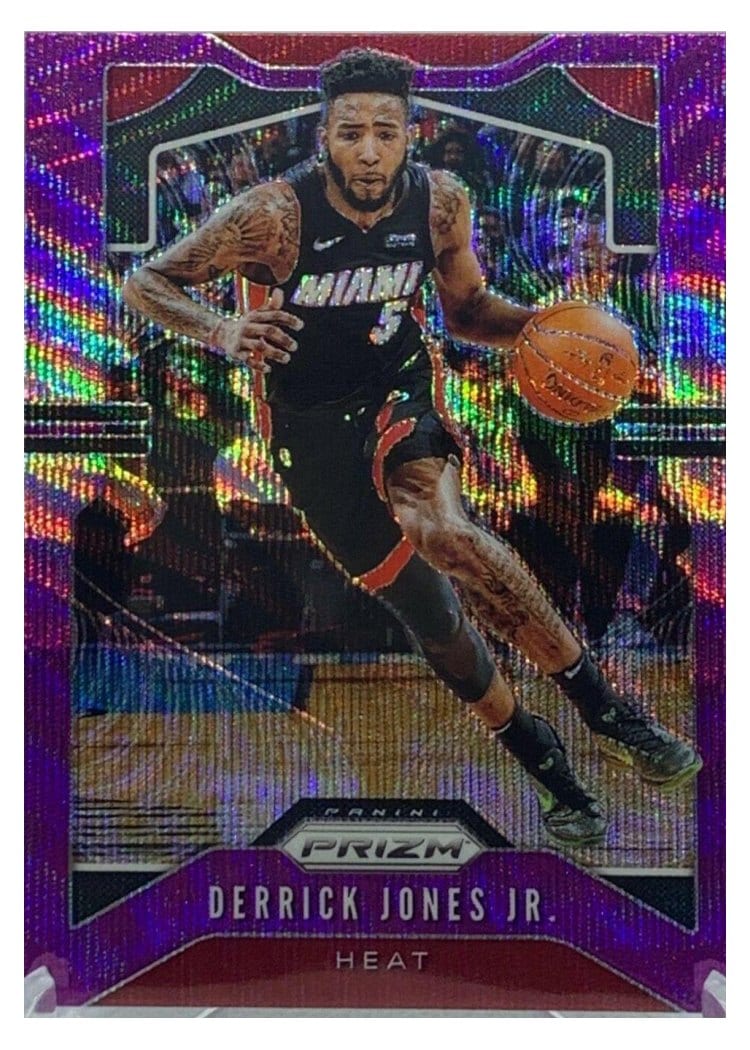 2019-20 Panini Prizm Base Set Derrick Jones Jr. #150 card