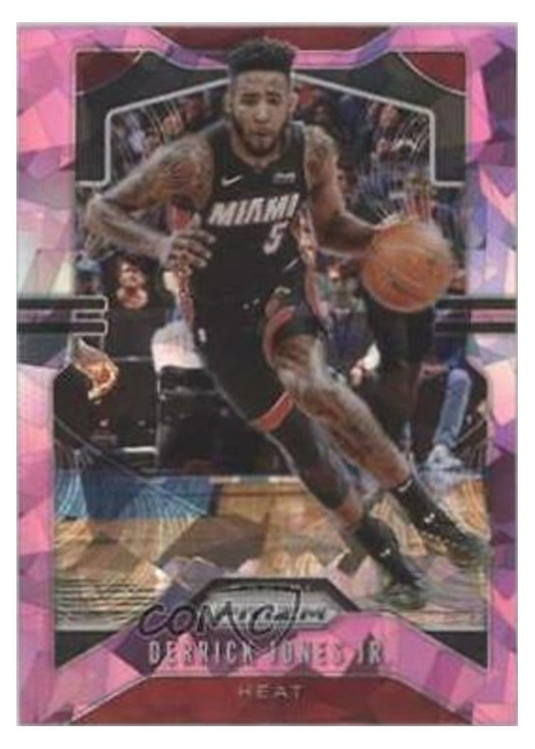 2019-20 Panini Prizm Base Set Derrick Jones Jr. #150 card