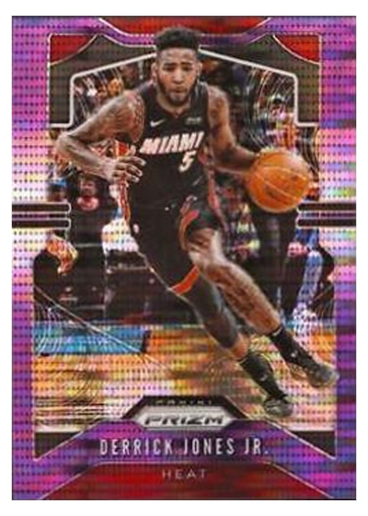 2019-20 Panini Prizm Base Set Derrick Jones Jr. #150 card