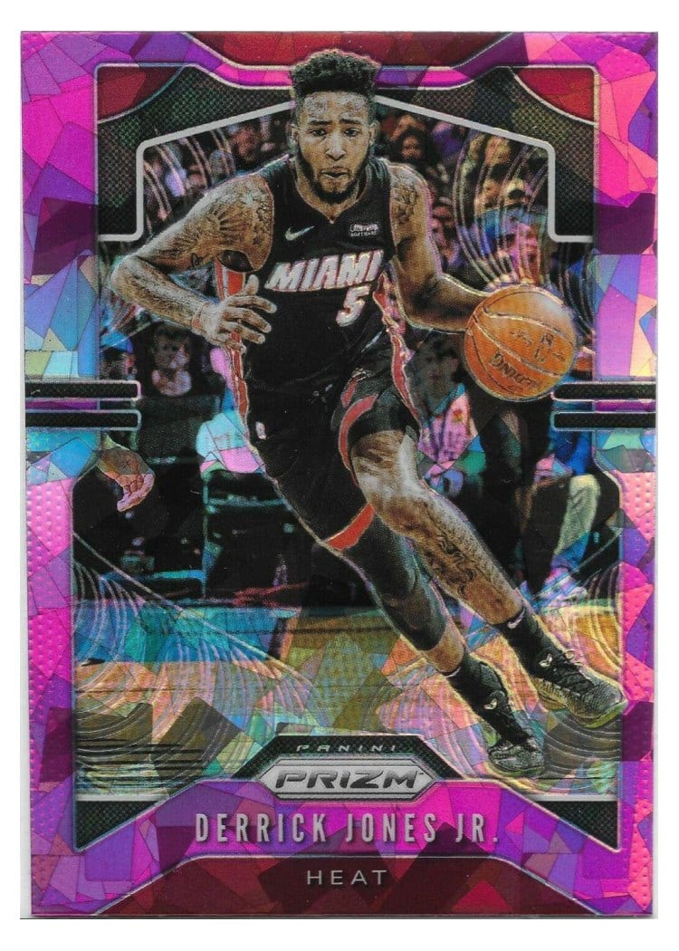 2019-20 Panini Prizm Base Set Derrick Jones Jr. #150 card