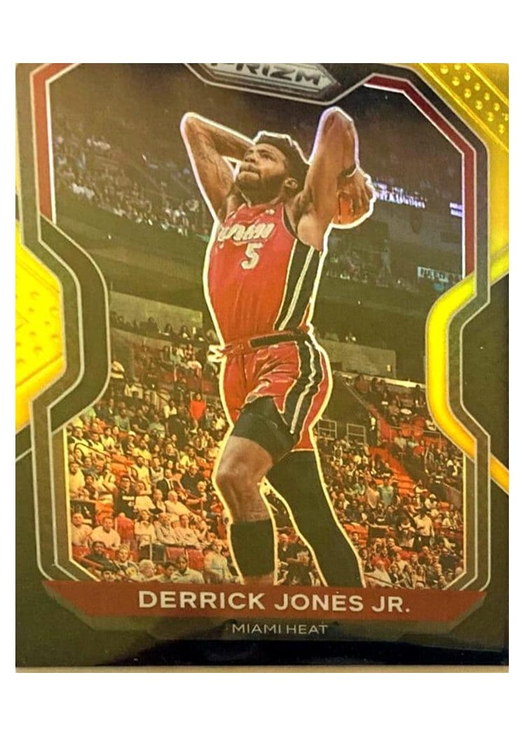 2020-21 Panini Prizm Base Set Derrick Jones Jr. #55 card