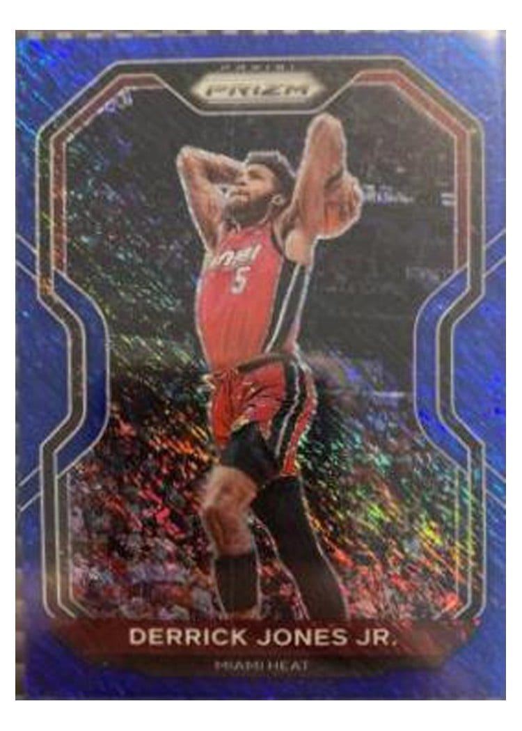 2020-21 Panini Prizm Base Set Derrick Jones Jr. #55 card