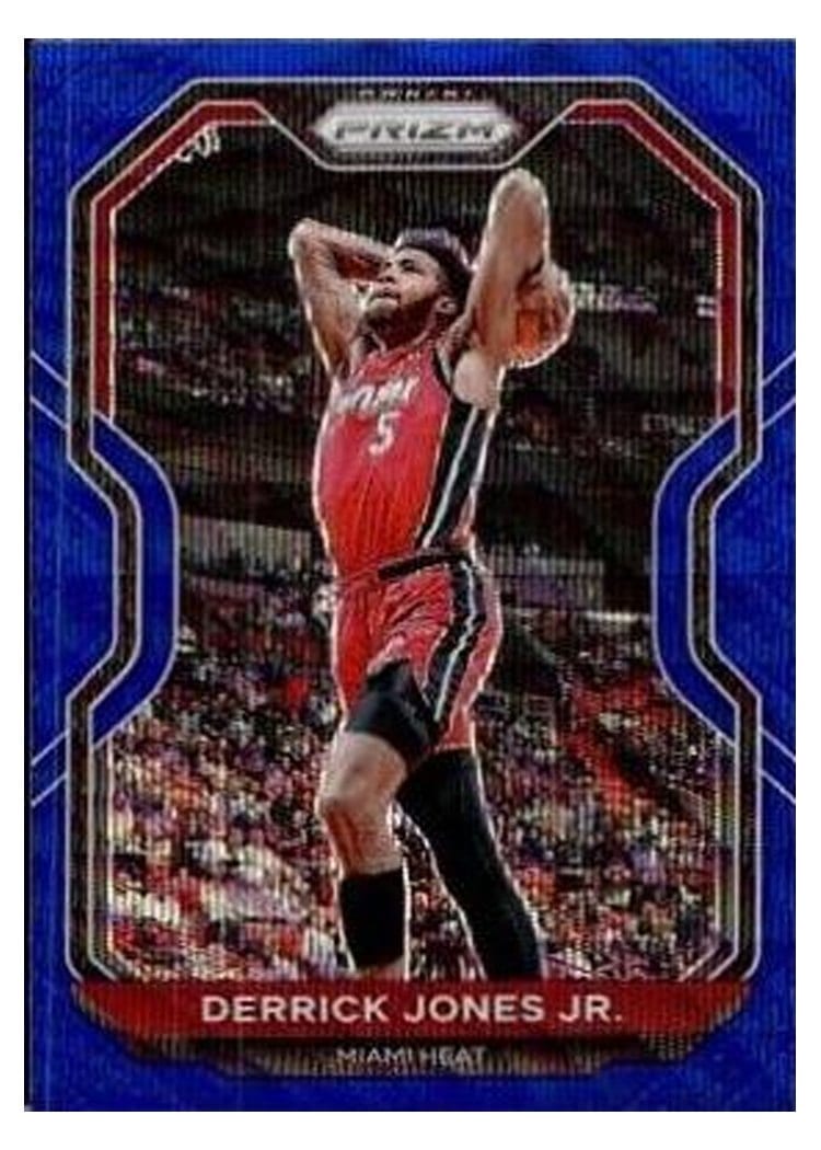 2020-21 Panini Prizm Base Set Derrick Jones Jr. #55 card