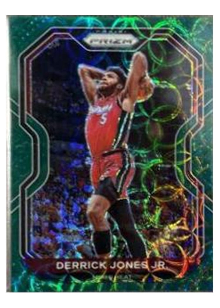 2020-21 Panini Prizm Base Set Derrick Jones Jr. #55 card