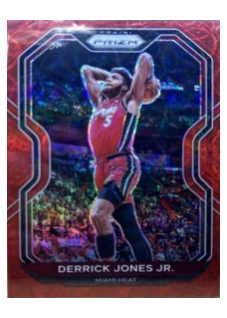 2020-21 Panini Prizm Base Set Derrick Jones Jr. #55 card