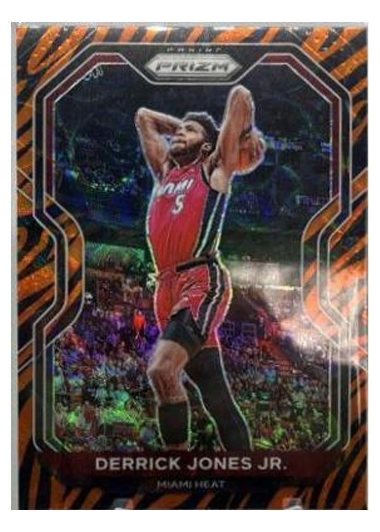 2020-21 Panini Prizm Base Set Derrick Jones Jr. #55 card