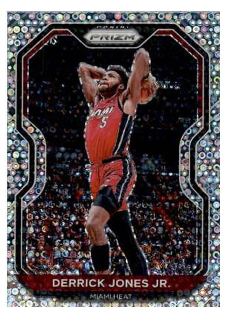 2020-21 Panini Prizm Base Set Derrick Jones Jr. #55 card