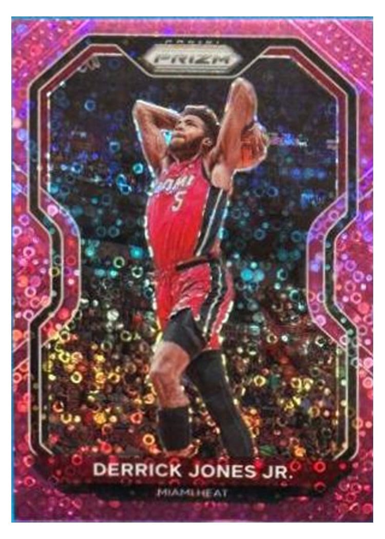 2020-21 Panini Prizm Base Set Derrick Jones Jr. #55 card