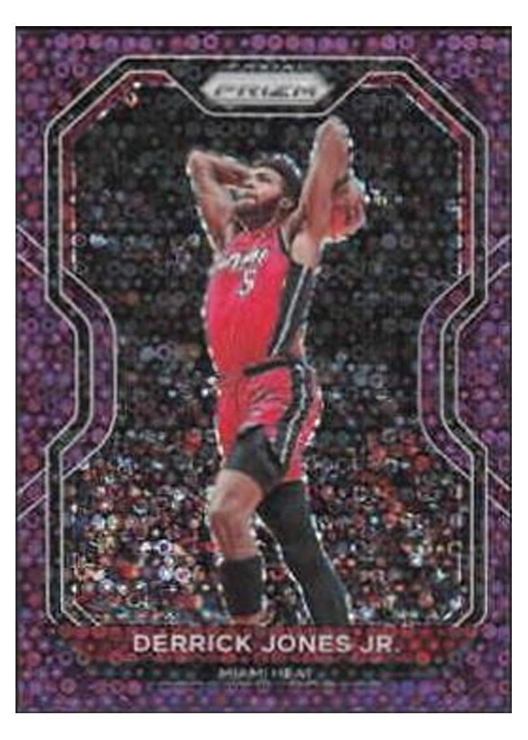 2020-21 Panini Prizm Base Set Derrick Jones Jr. #55 card