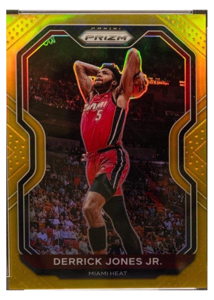 2020-21 Panini Prizm Base Set Derrick Jones Jr. #55 card