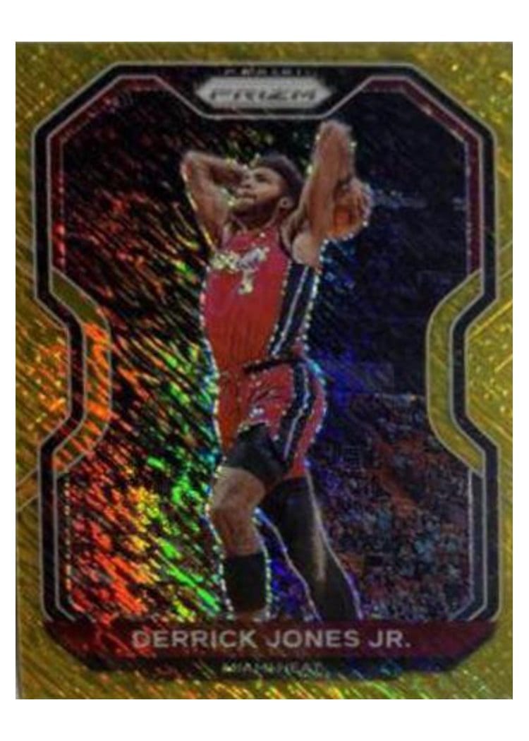 2020-21 Panini Prizm Base Set Derrick Jones Jr. #55 card