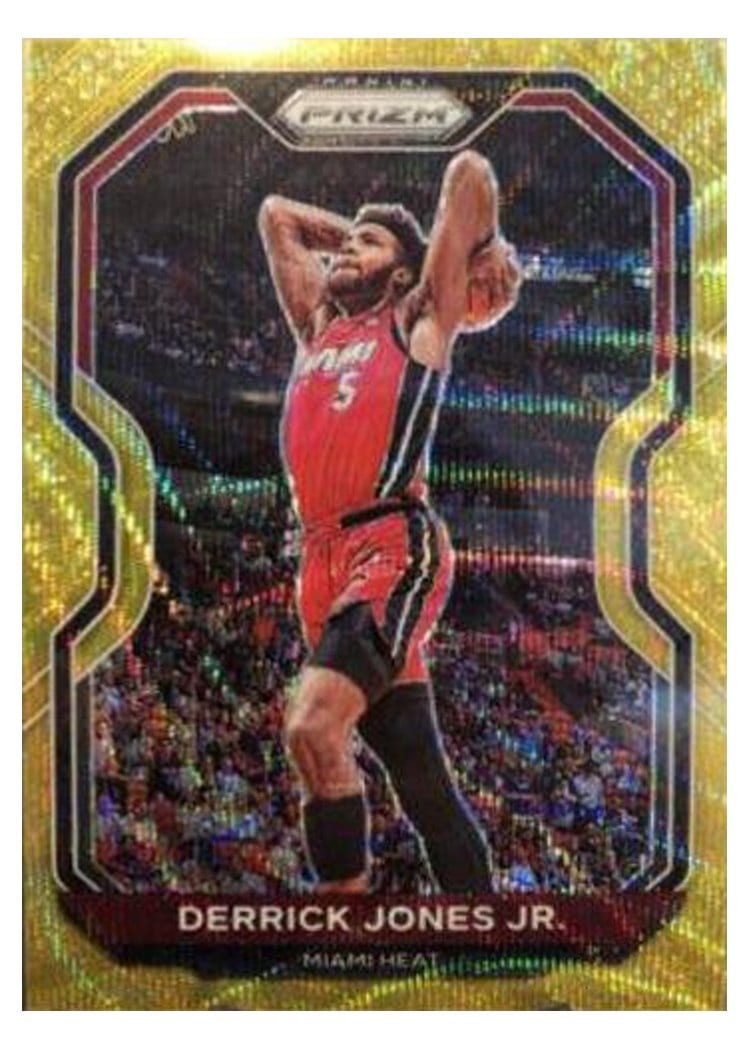 2020-21 Panini Prizm Base Set Derrick Jones Jr. #55 card
