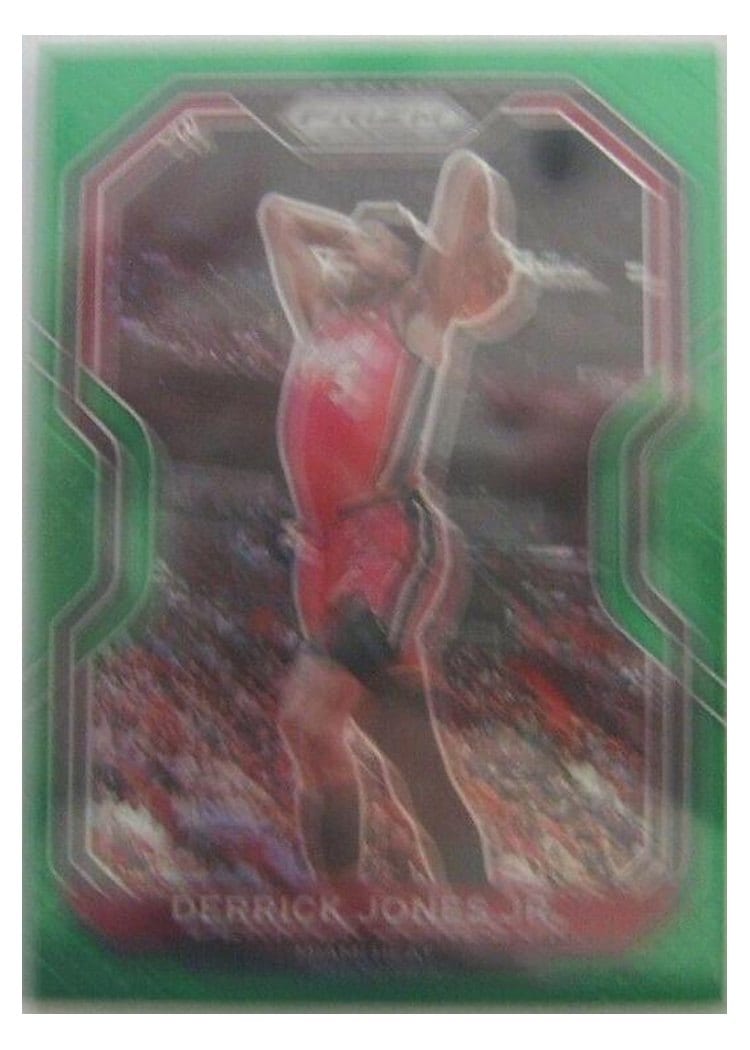 2020-21 Panini Prizm Base Set Derrick Jones Jr. #55 card