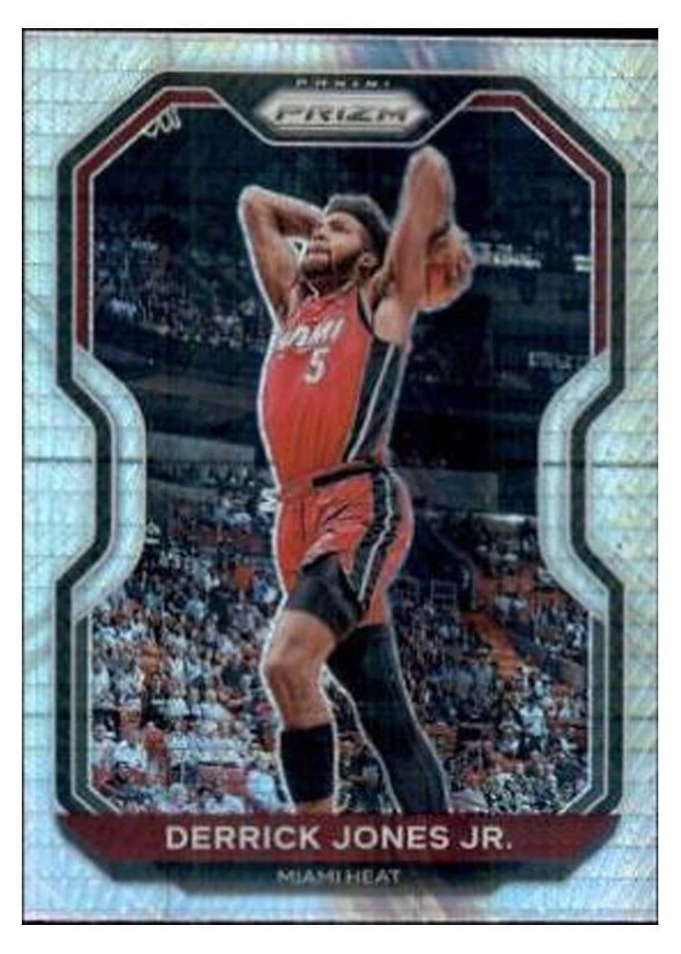 2020-21 Panini Prizm Base Set Derrick Jones Jr. #55 card