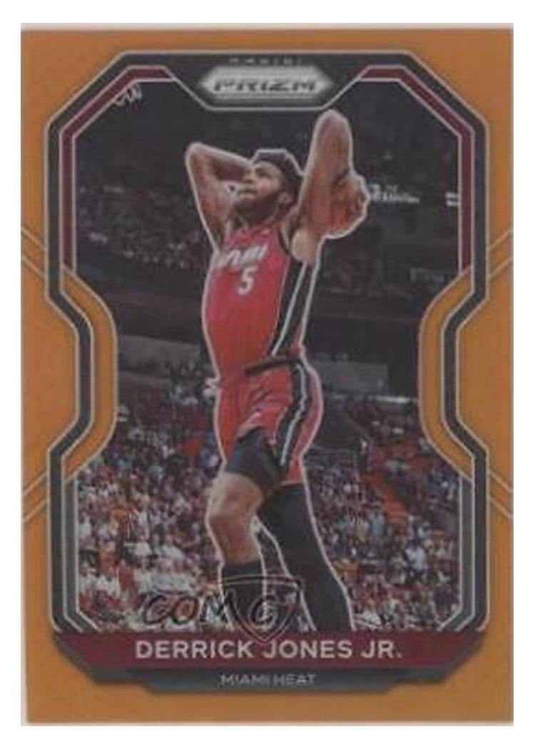 2020-21 Panini Prizm Base Set Derrick Jones Jr. #55 card
