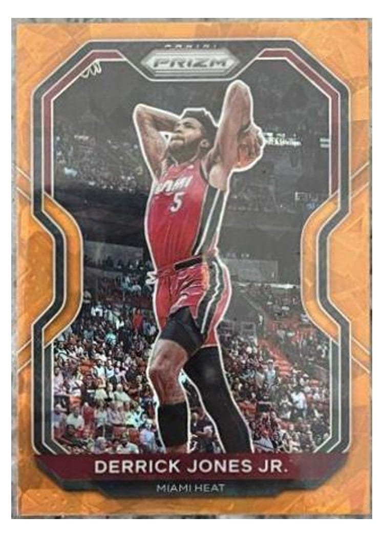 2020-21 Panini Prizm Base Set Derrick Jones Jr. #55 card
