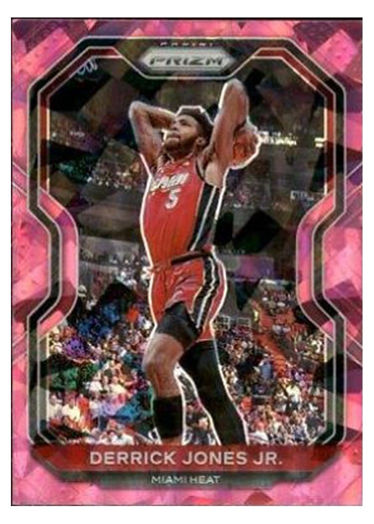 2020-21 Panini Prizm Base Set Derrick Jones Jr. #55 card