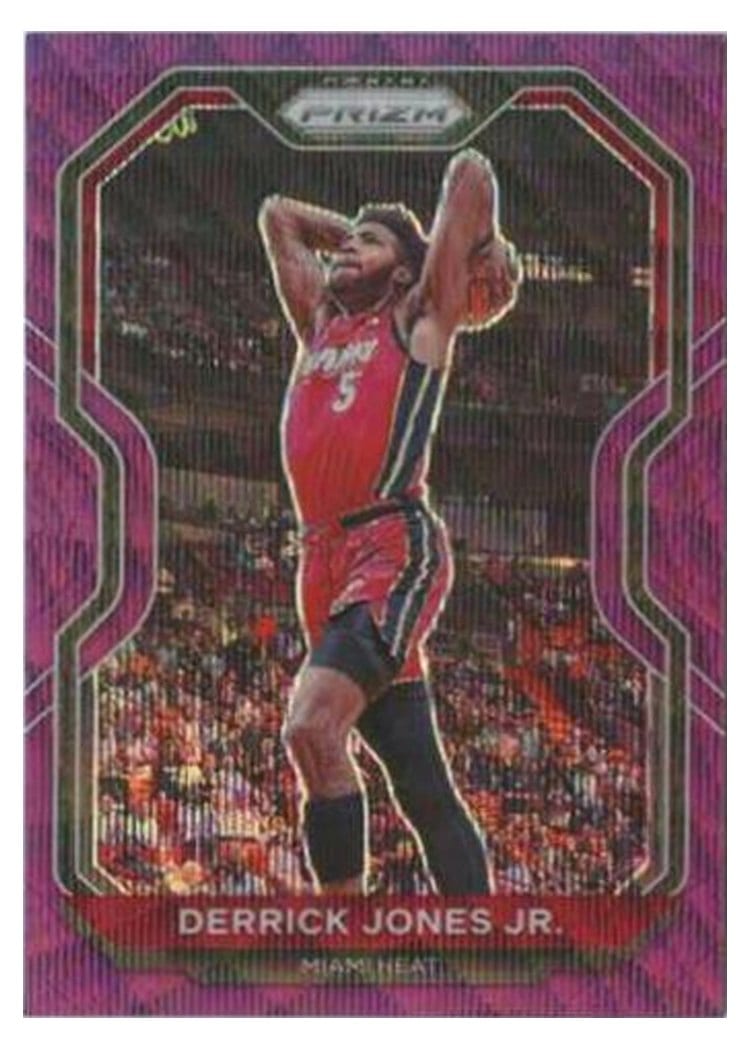2020-21 Panini Prizm Base Set Derrick Jones Jr. #55 card