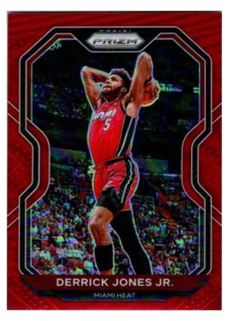 2020-21 Panini Prizm Base Set Derrick Jones Jr. #55 card